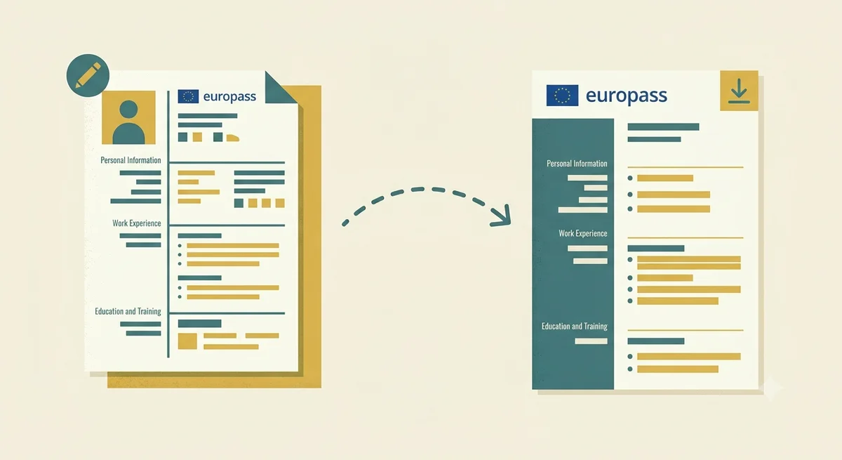 How to Edit Your Europass CV: Online, in Word & Common Fixes