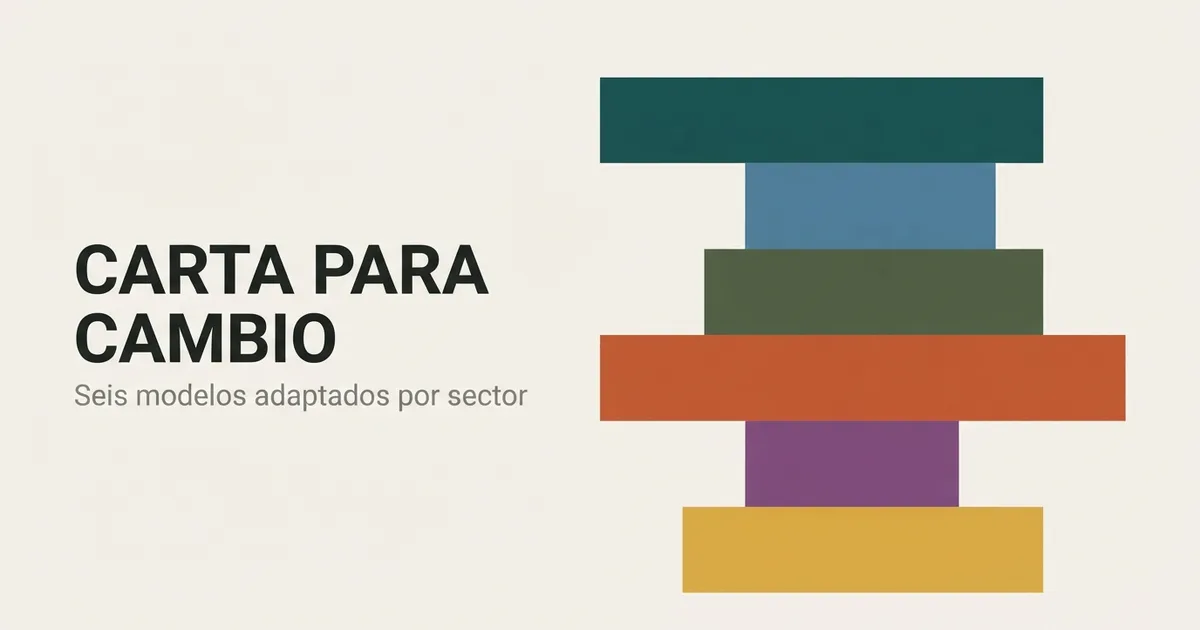 Career Change Cover Letter: 6 Examples for Spain and LatAm