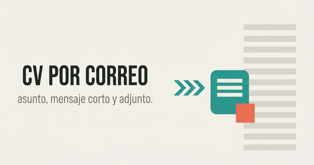 Cómo Enviar un CV por Correo: Asunto y 5 Ejemplos de Mensaje