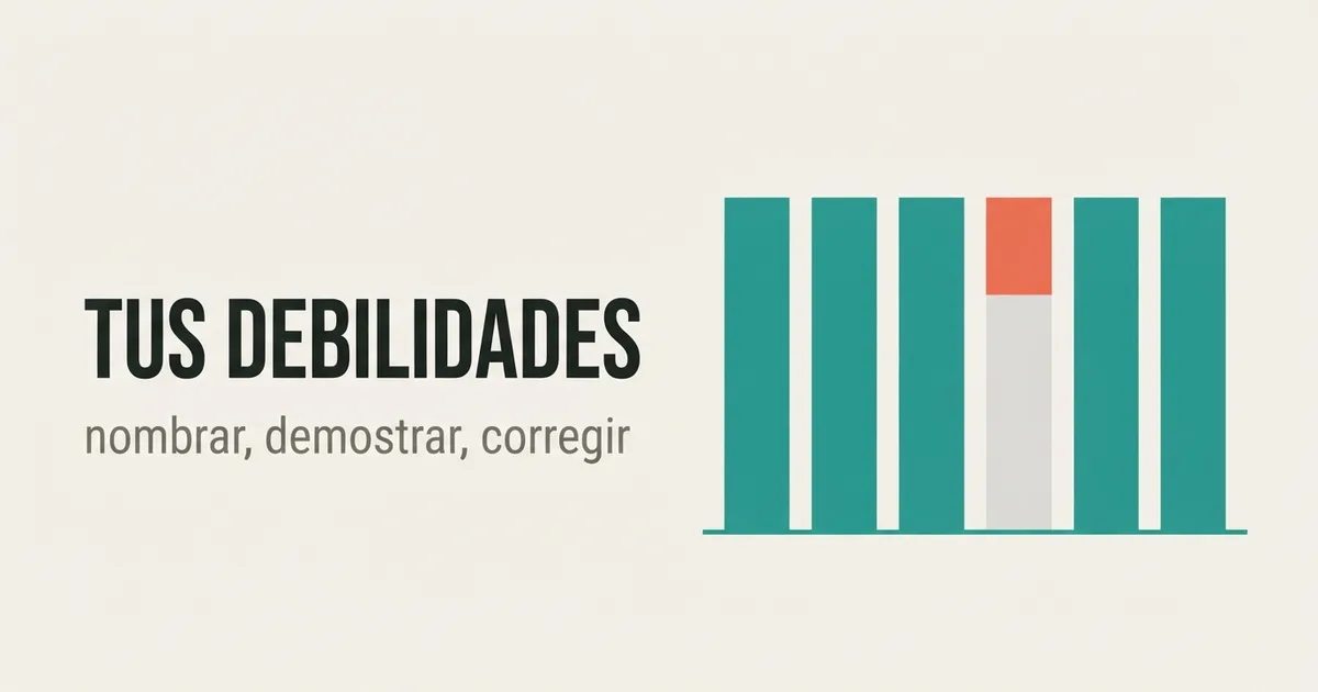 Debilidades y Fortalezas en una Entrevista: 10 Ejemplos Útiles