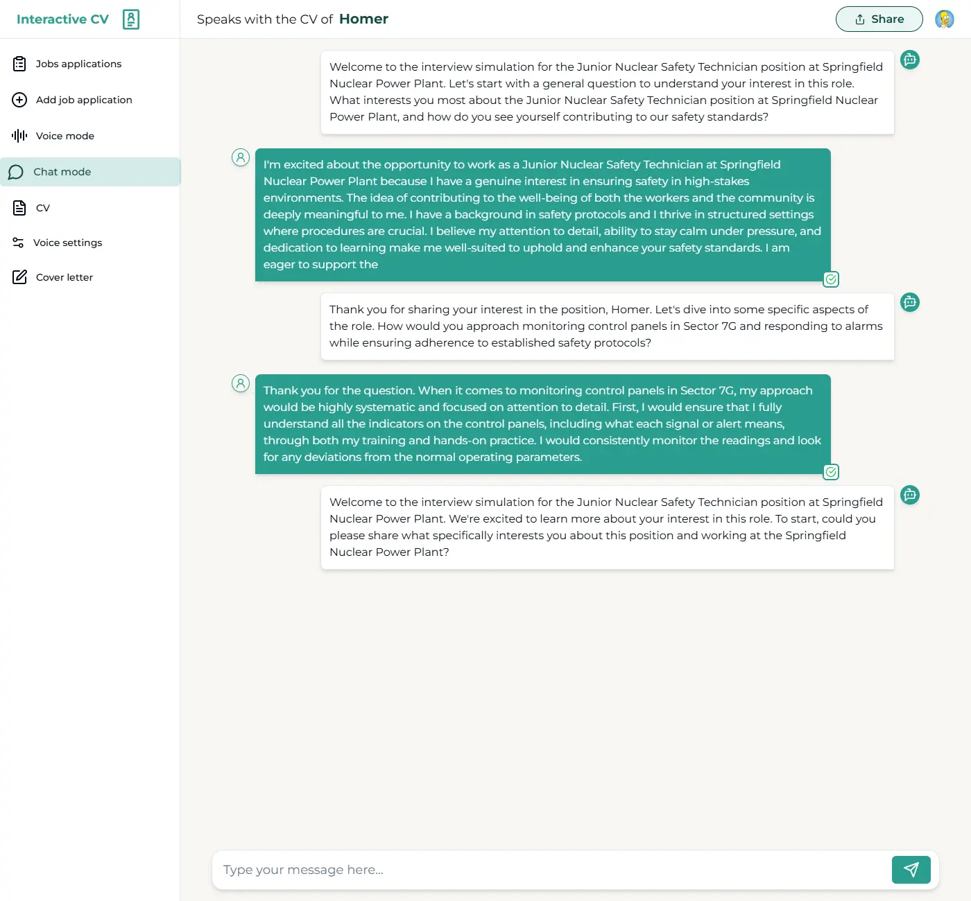 Practice with job-specific questions.
